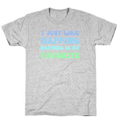 Napping Is My Favorite Hobby T-Shirt