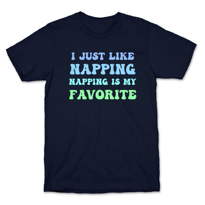 Napping Is My Favorite Hobby T-Shirt