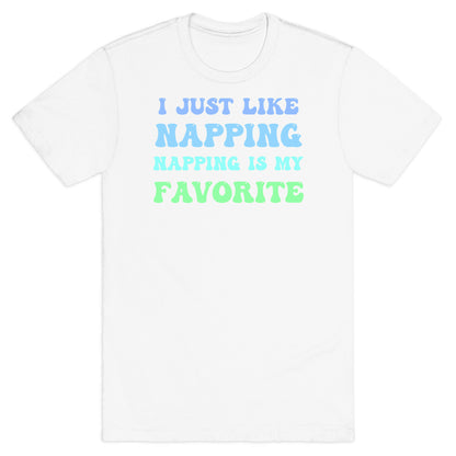 Napping Is My Favorite Hobby T-Shirt