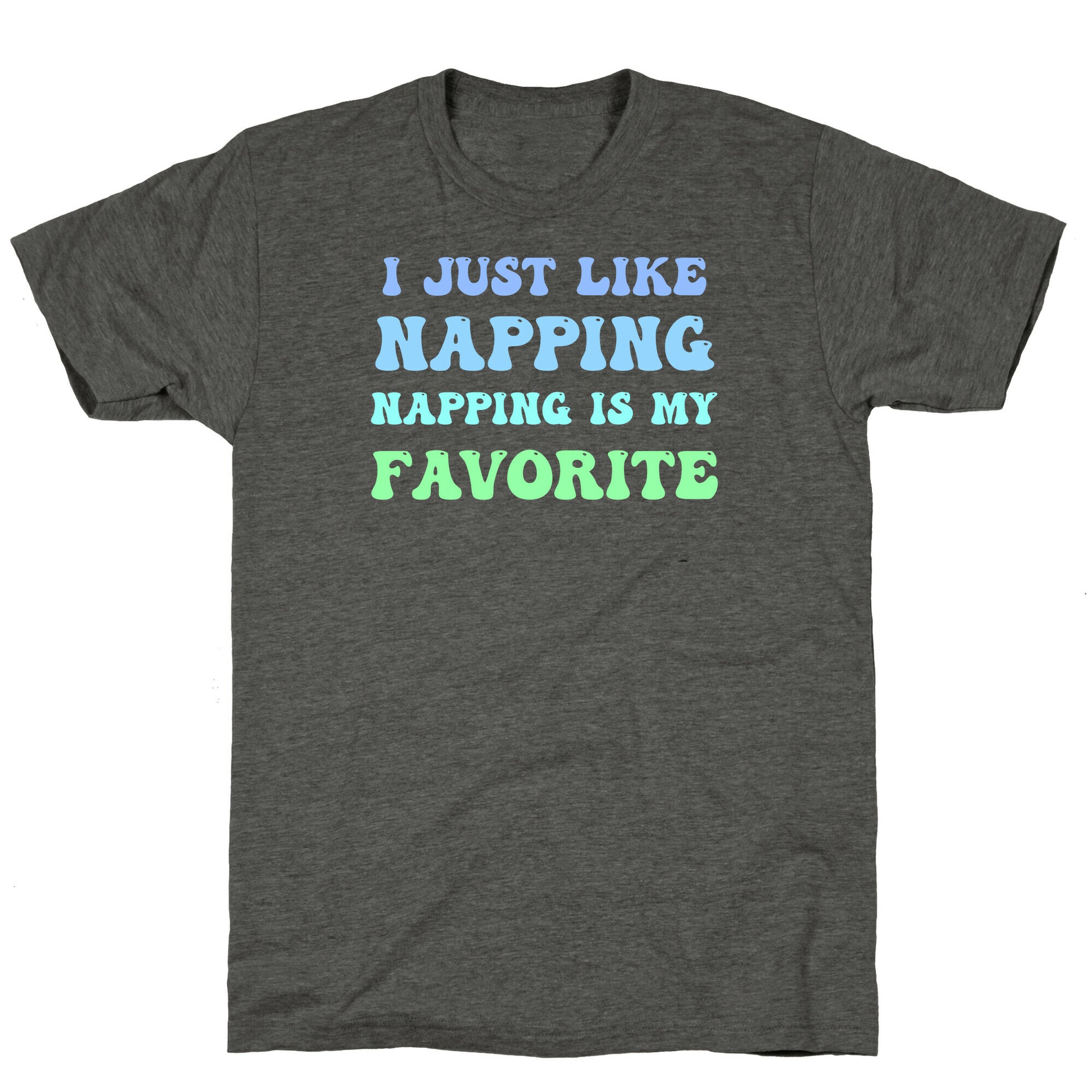 Napping Is My Favorite Hobby Unisex Triblend Tee