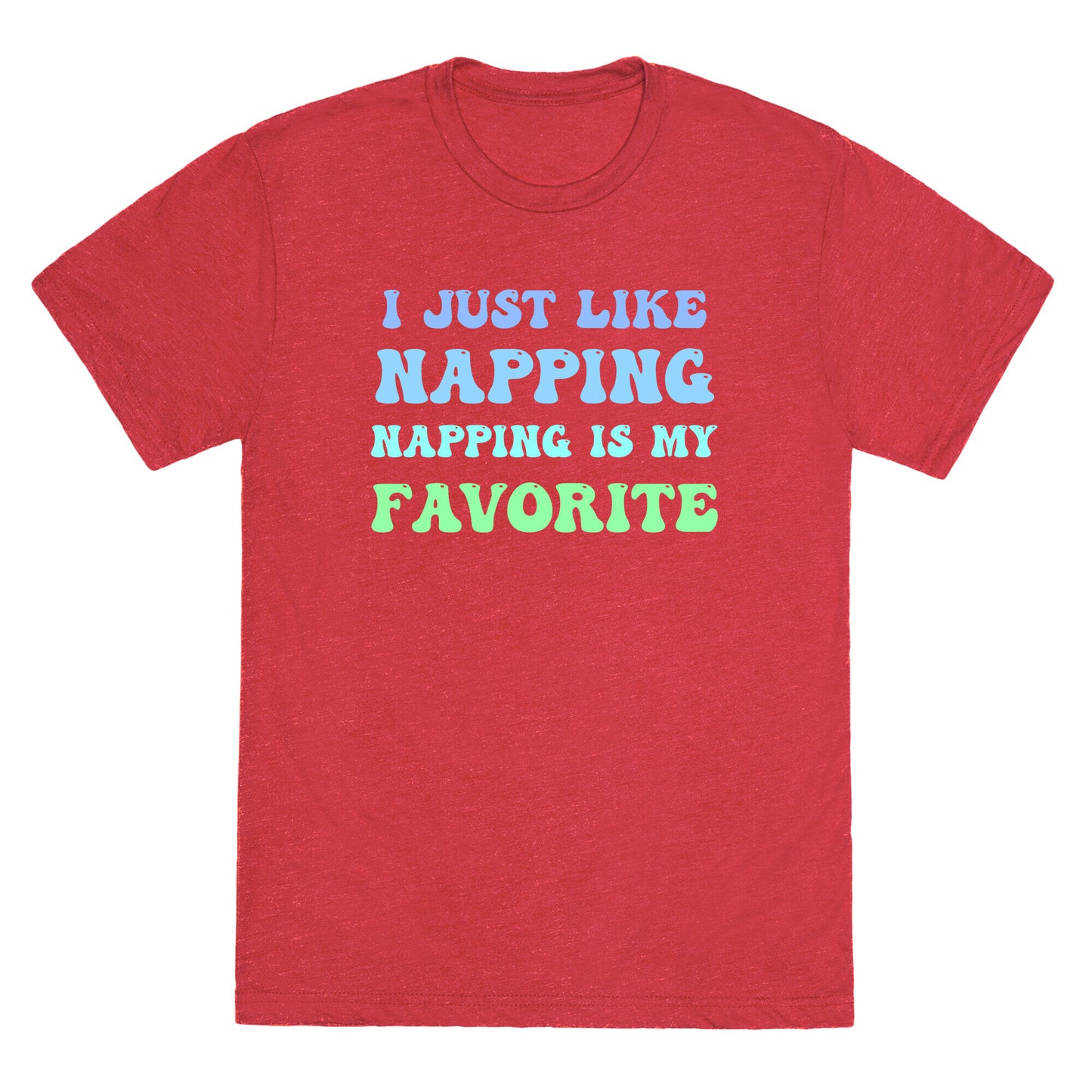 Napping Is My Favorite Hobby Unisex Triblend Tee