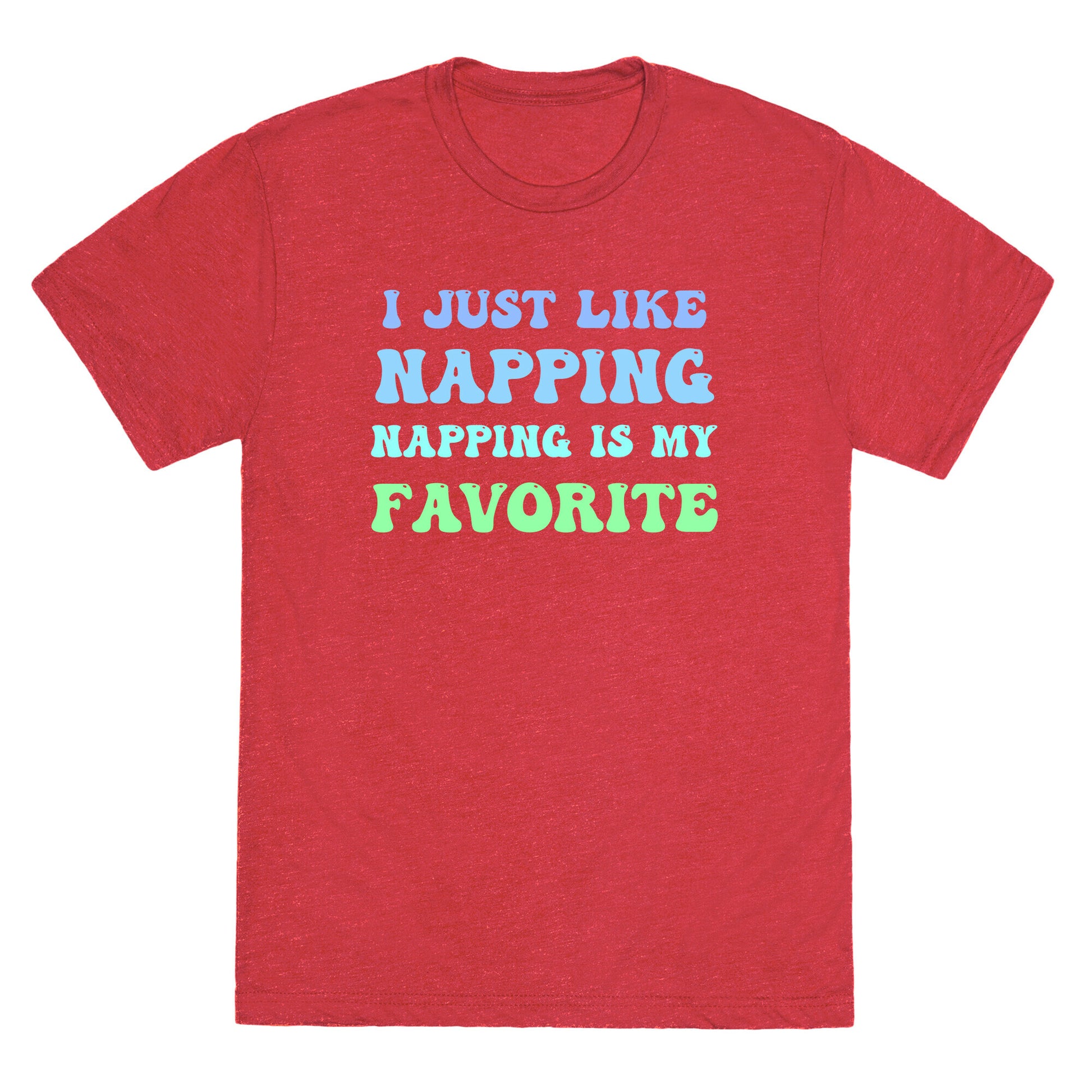 Napping Is My Favorite Hobby Unisex Triblend Tee