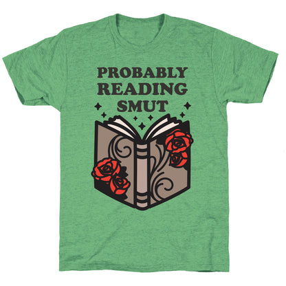 Probably Reading Smut Unisex Triblend Tee