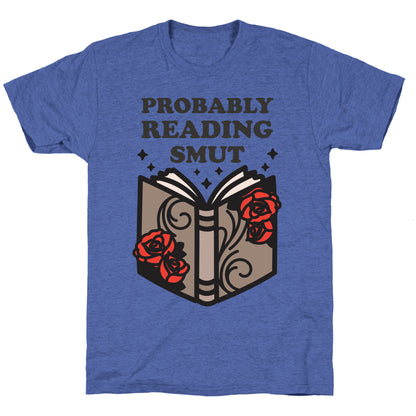 Probably Reading Smut Unisex Triblend Tee