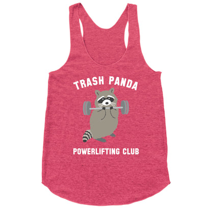 Trash Panda Powerlifting Club Racerback Tank