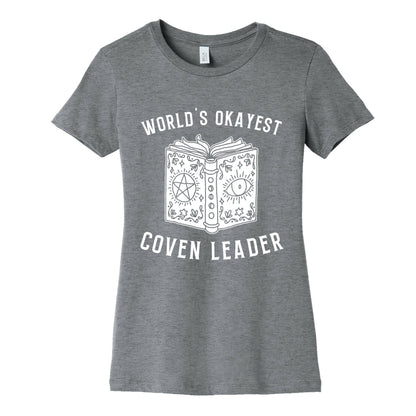 World's Okayest Coven Leader Women's Cotton Tee