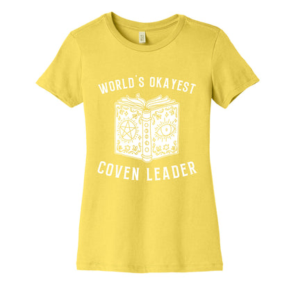 World's Okayest Coven Leader Women's Cotton Tee