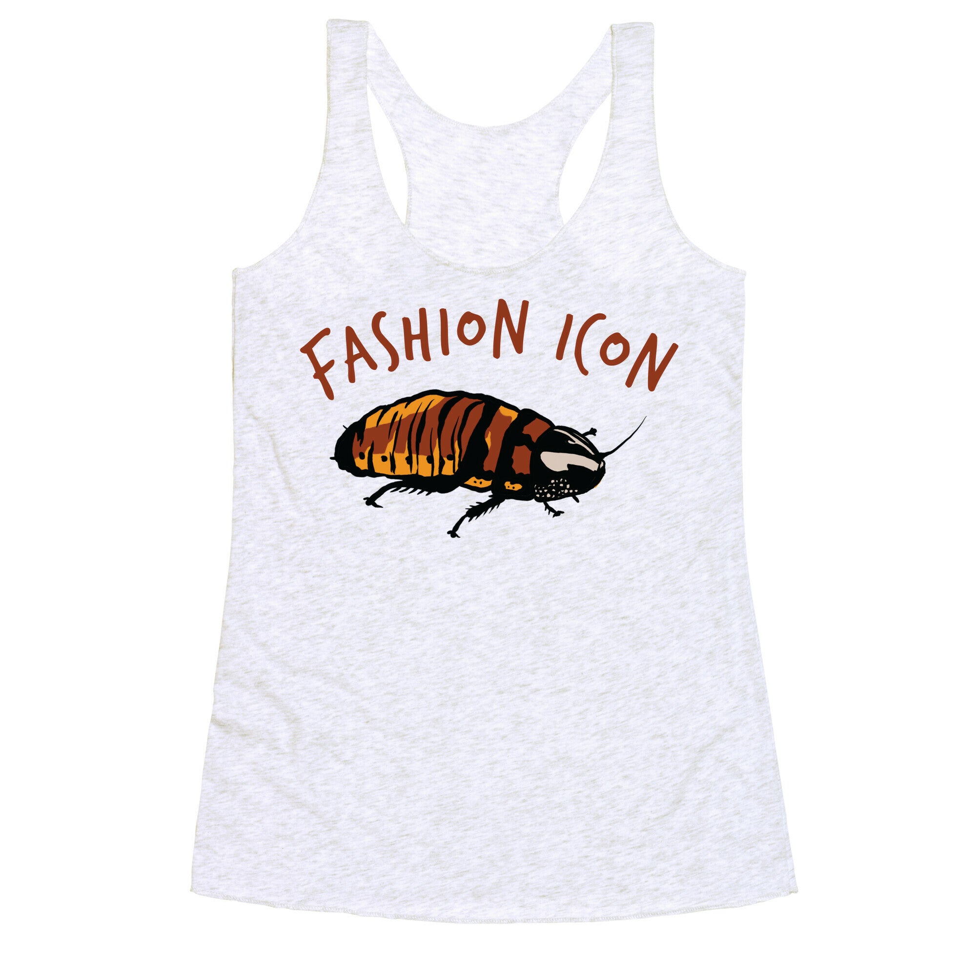 Fashion Icon Cockroach Racerback Tank