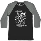 Hot Girls Read Smut Baseball Tee