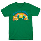 It Gets Worse Retro Flowers T-Shirt