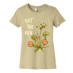 Eat The Rich Venus Fly Trap Women's Cotton Tee