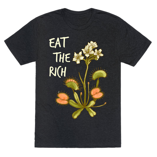 Eat The Rich Venus Fly Trap Unisex Triblend Tee