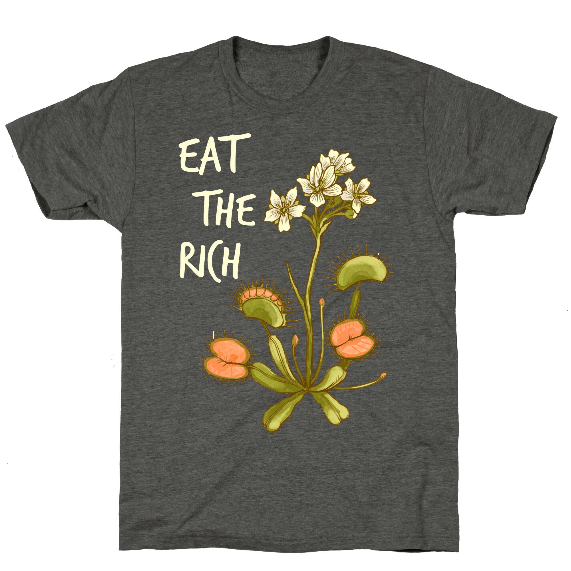Eat The Rich Venus Fly Trap Unisex Triblend Tee