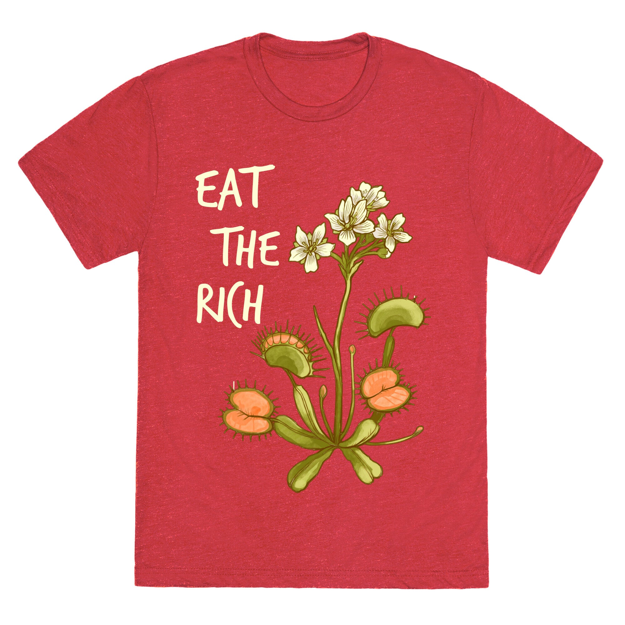 Eat The Rich Venus Fly Trap Unisex Triblend Tee