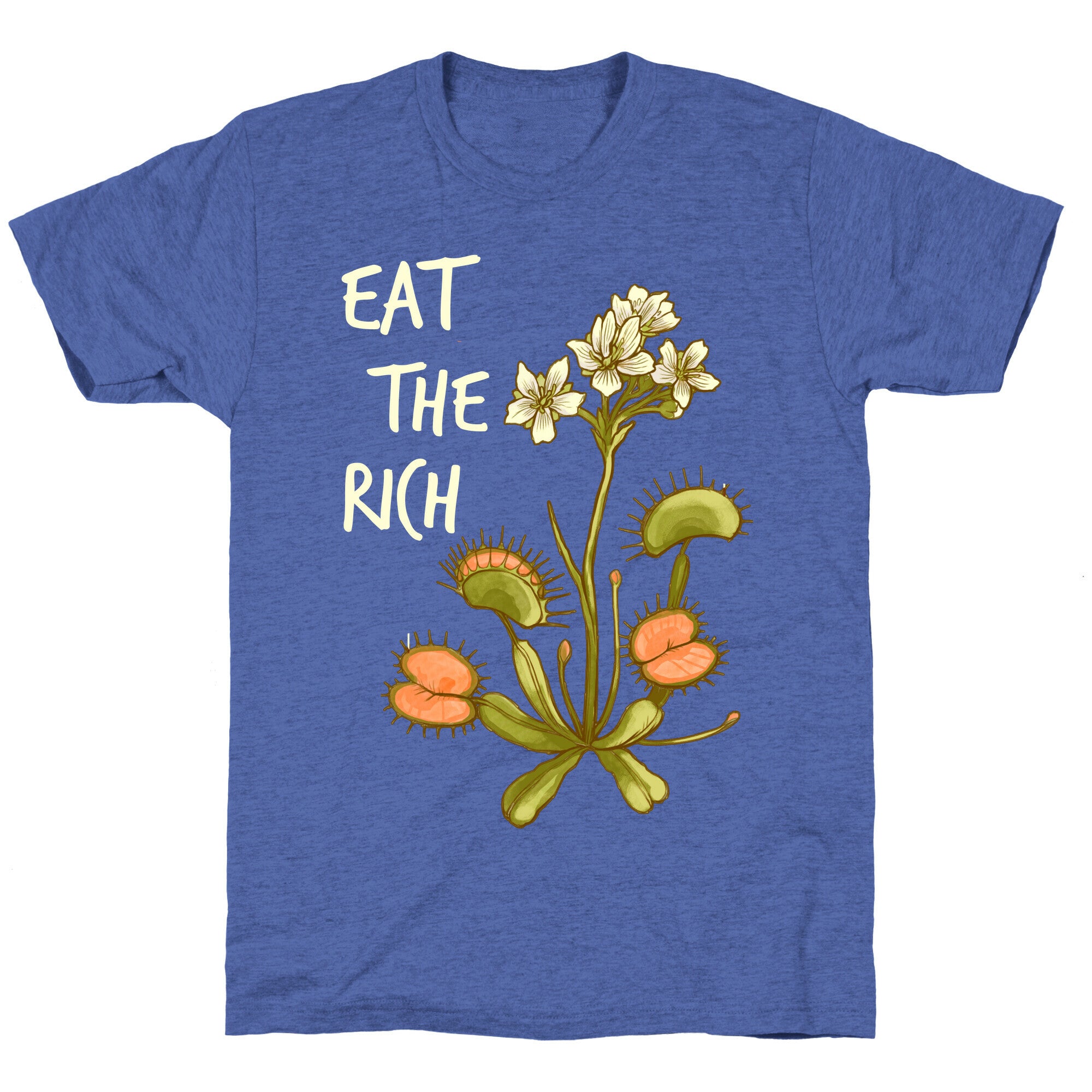 Eat The Rich Venus Fly Trap Unisex Triblend Tee