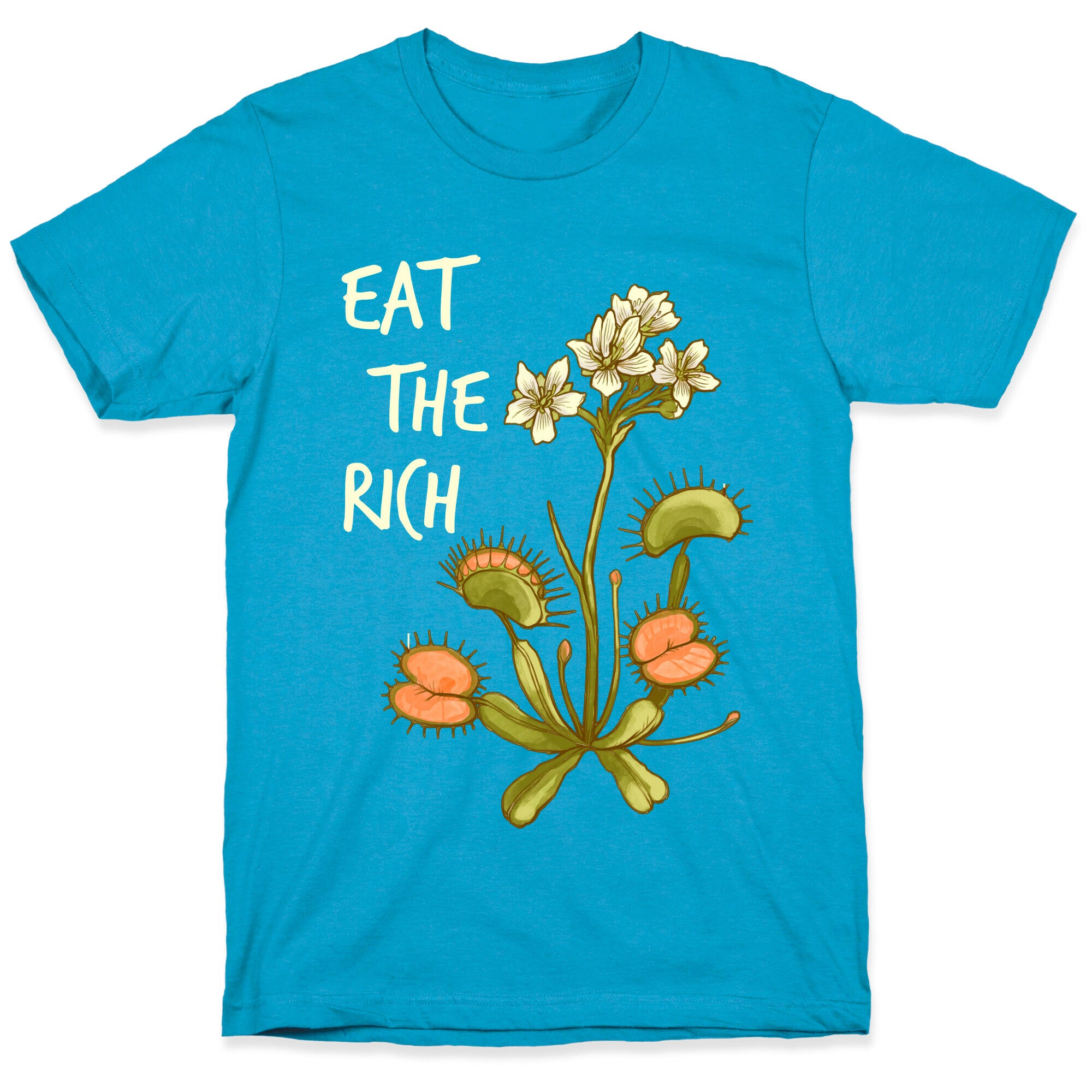 Eat The Rich Venus Fly Trap Unisex Triblend Tee
