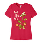 Eat The Rich Venus Fly Trap Women's Cotton Tee