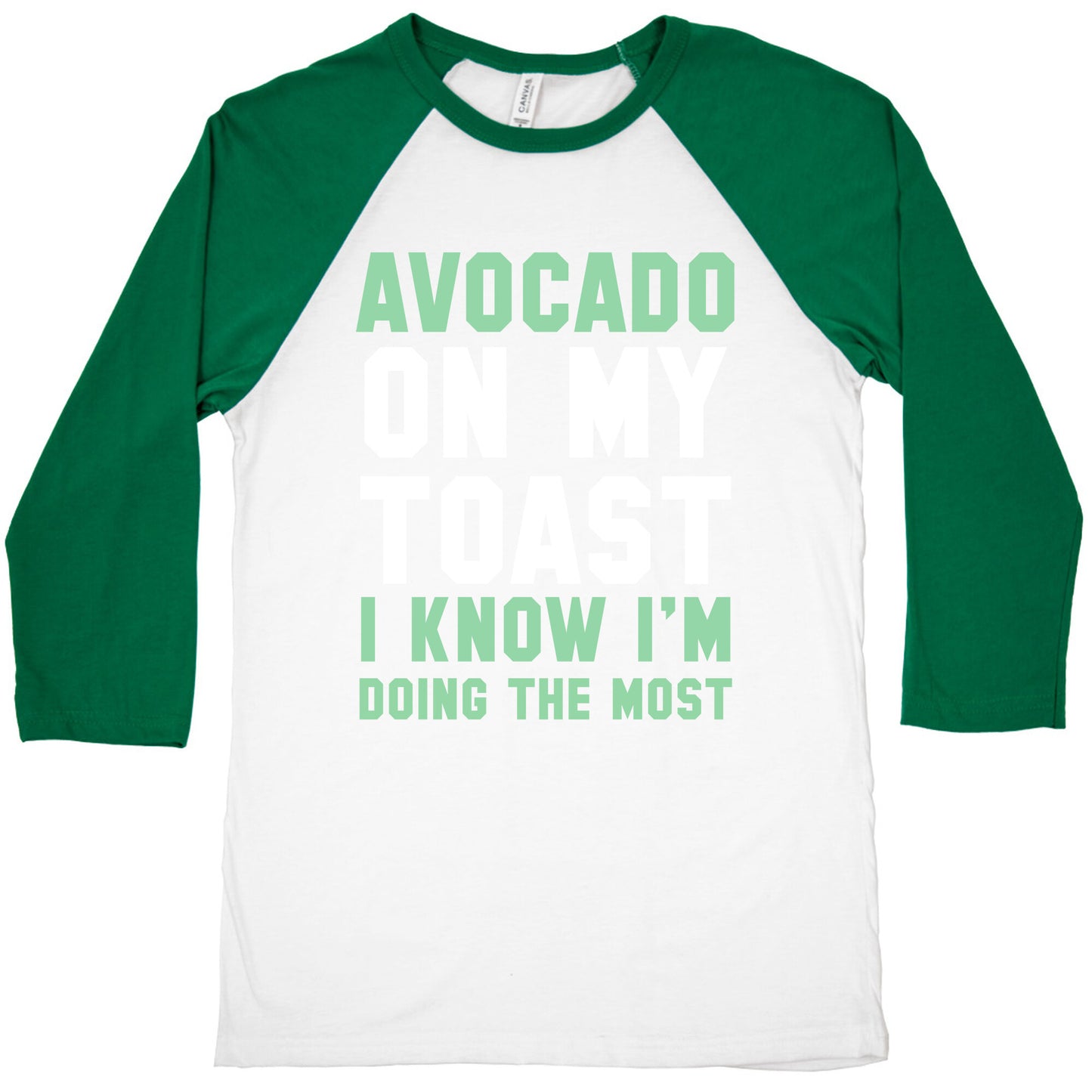 Avocado On MyToast, I Know I'm Doing The Most Baseball Tee