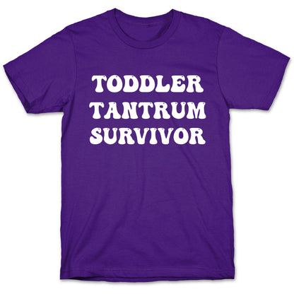 Toddler Tantrum Survivor T-Shirt