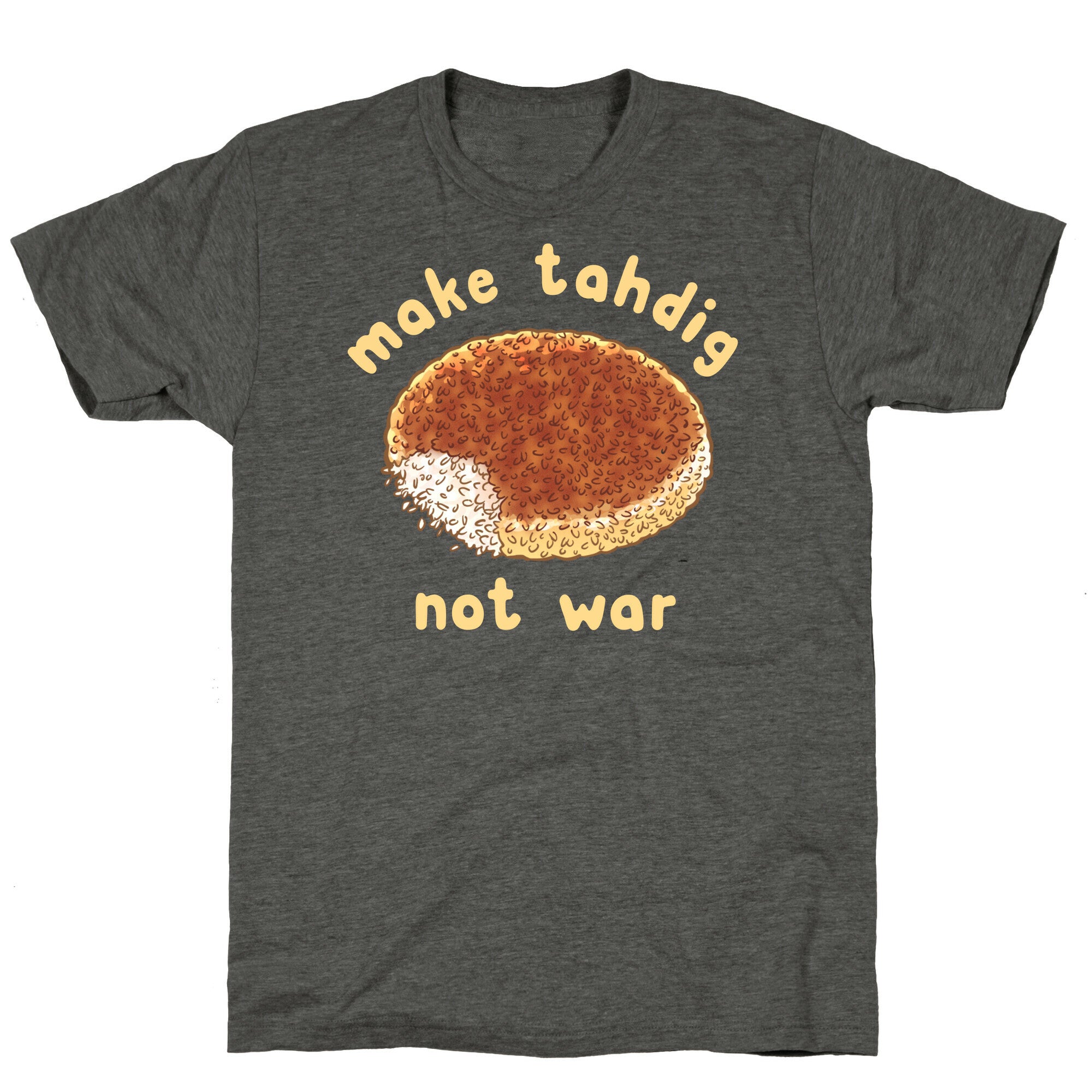 Make Tahdig Not War Unisex Triblend Tee