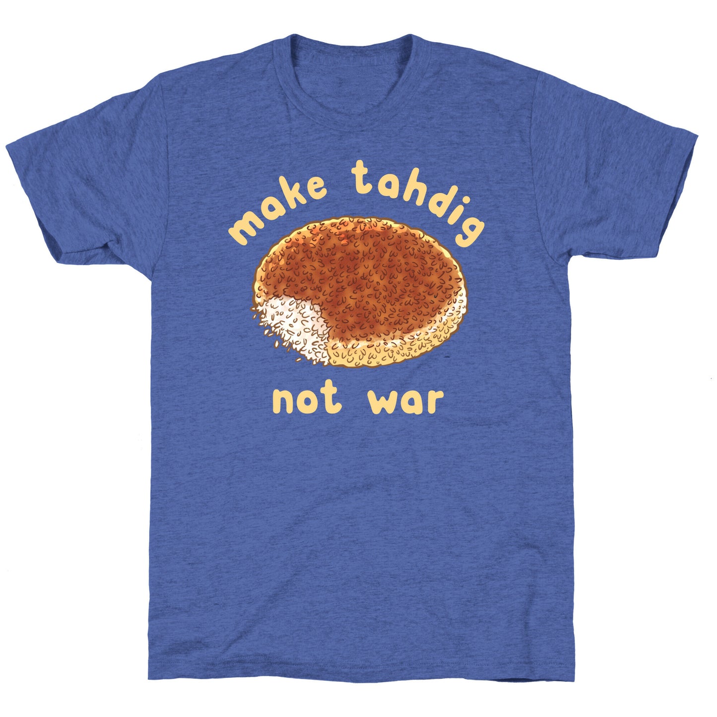 Make Tahdig Not War Unisex Triblend Tee