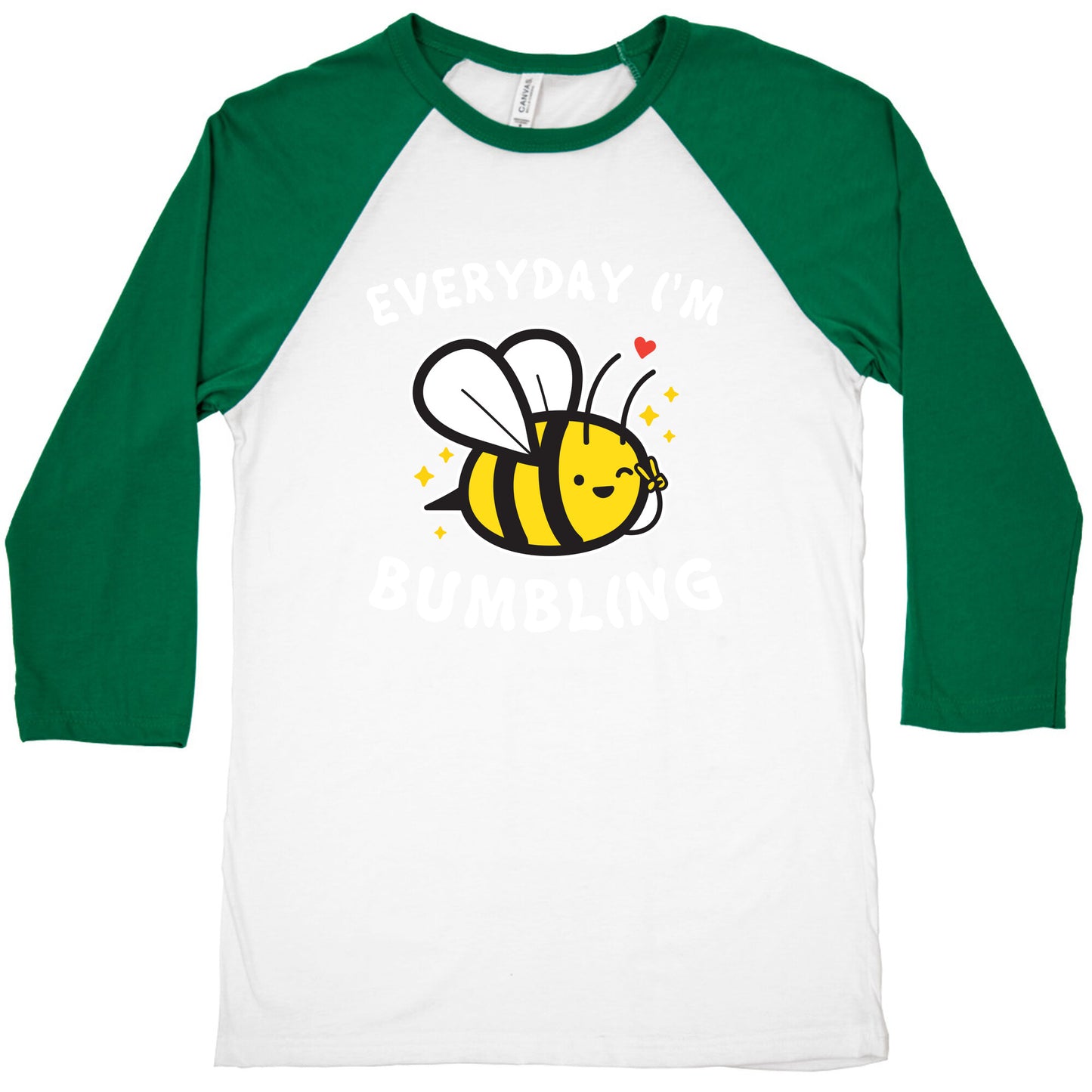 Everyday I'm Bumbling Baseball Tee