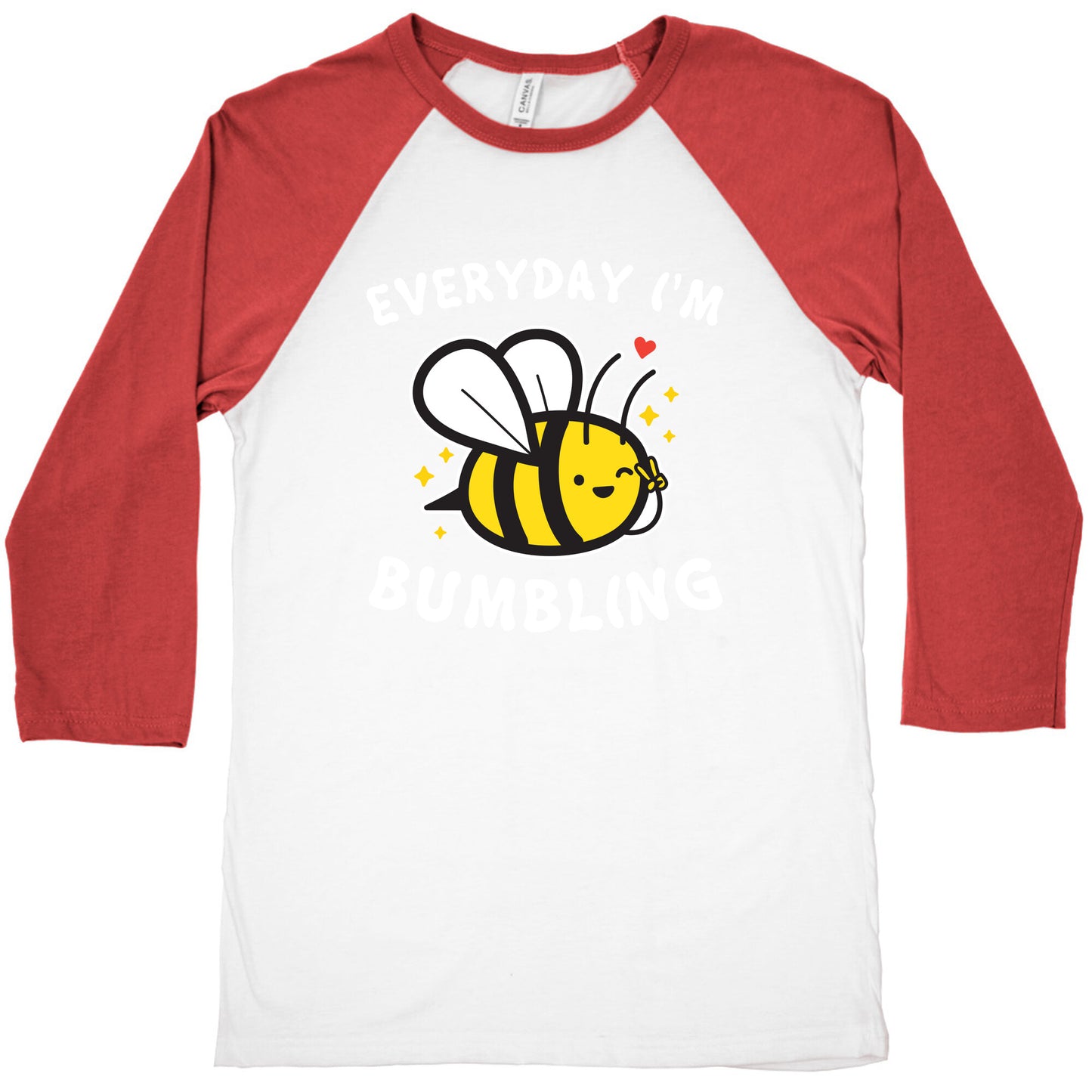 Everyday I'm Bumbling Baseball Tee