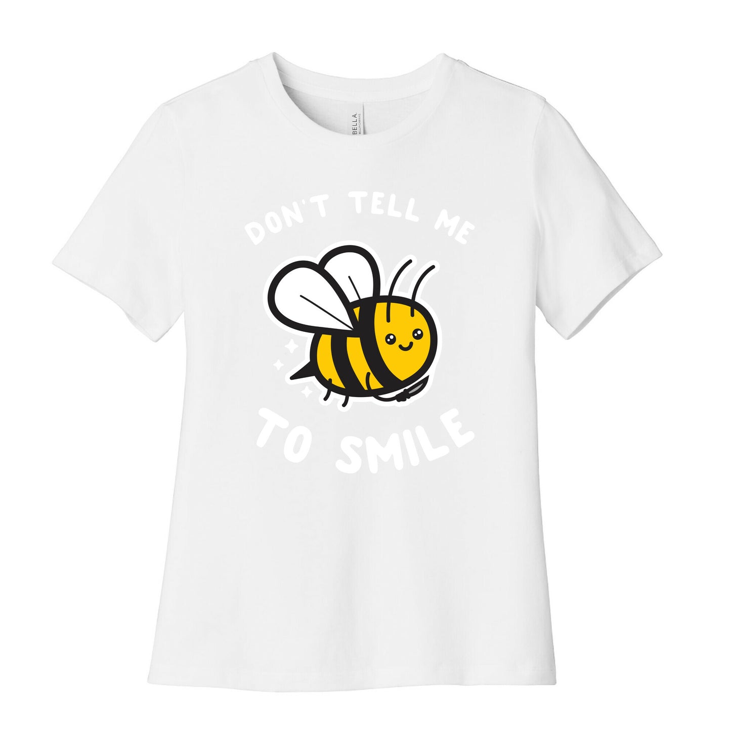 Don't Tell Me To Smile Women's Cotton Tee