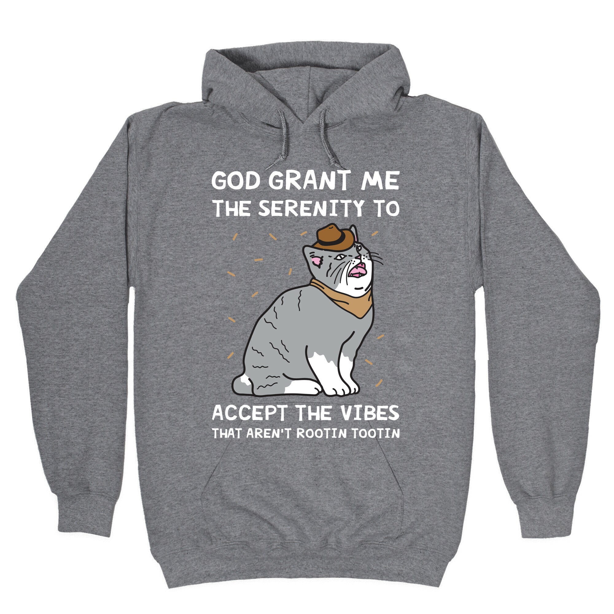 God Grant Me The Serenity To Accept The Vibes That Aren't Rootin Tootin Hoodie