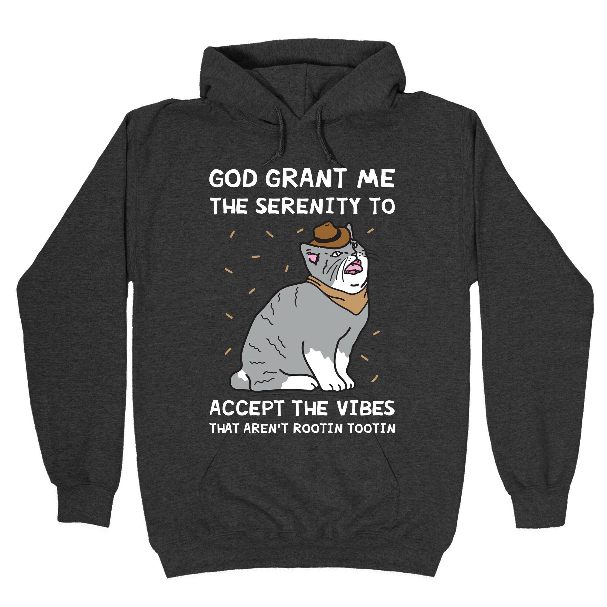 God Grant Me The Serenity To Accept The Vibes That Aren't Rootin Tootin Hoodie