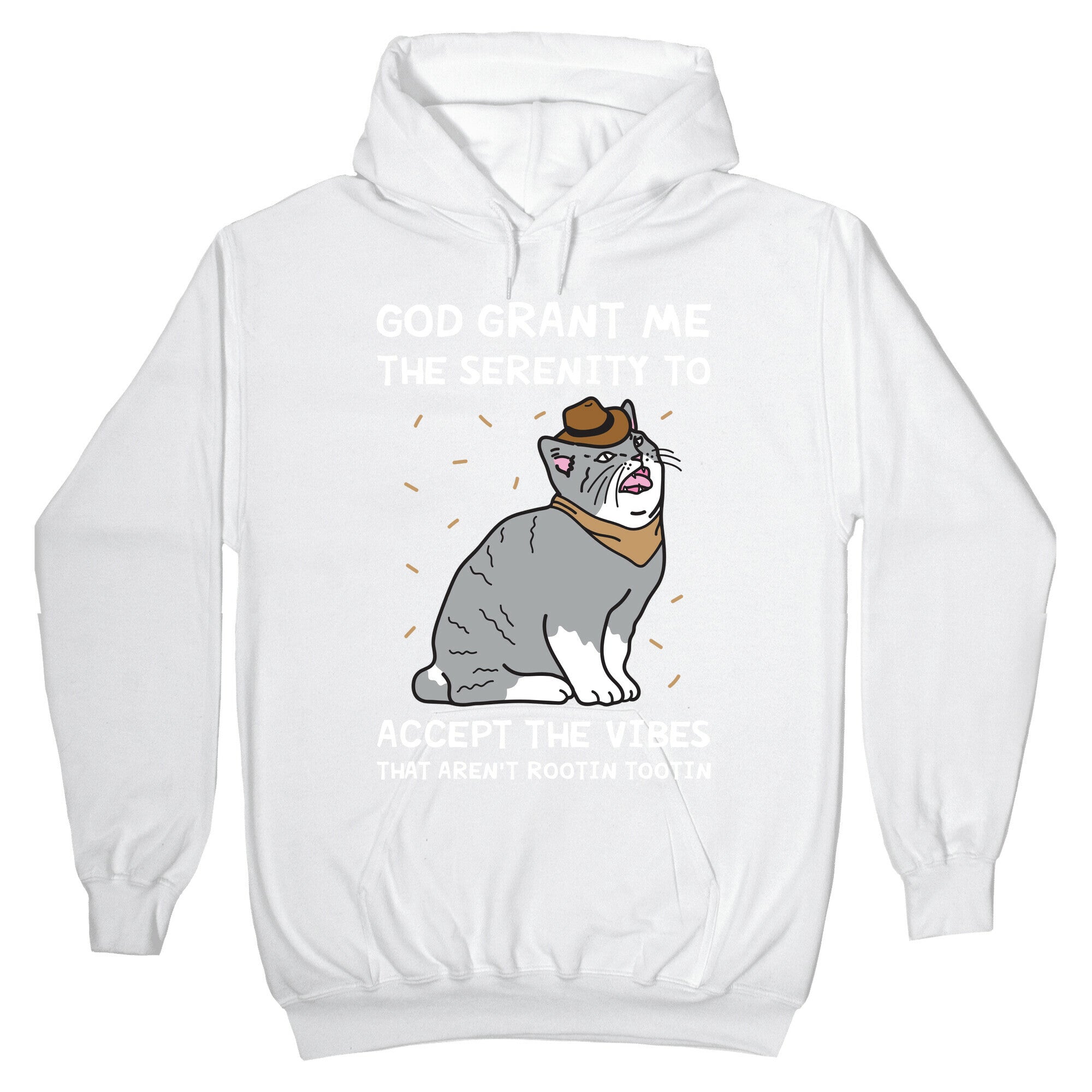 God Grant Me The Serenity To Accept The Vibes That Aren't Rootin Tootin Hoodie