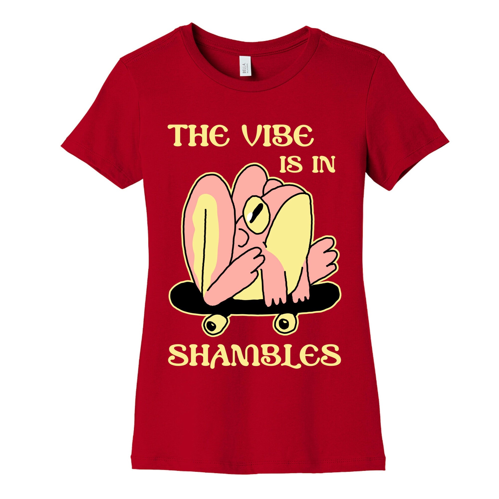 The Vibe Is In Shambles Women's Cotton Tee