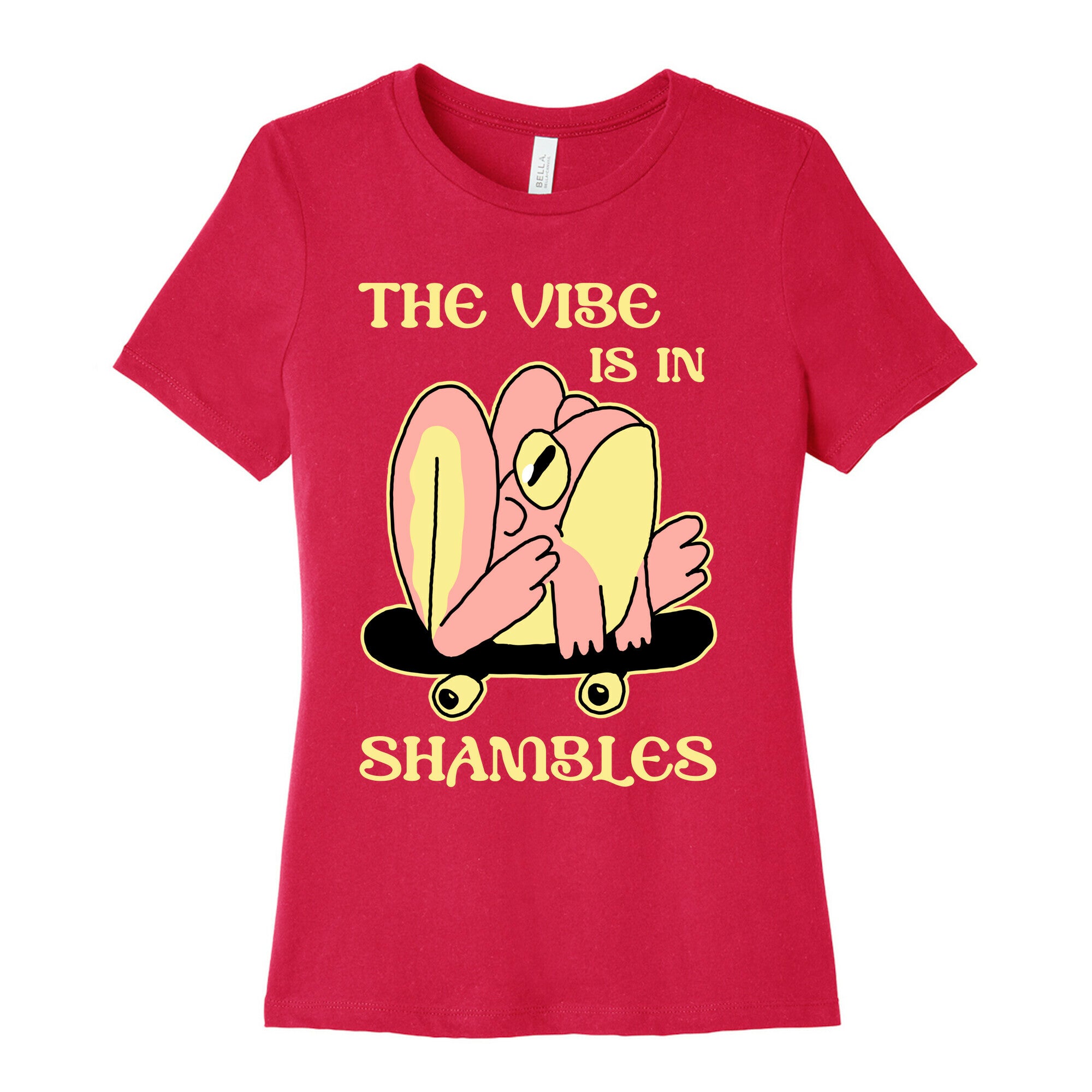 The Vibe Is In Shambles Women's Cotton Tee