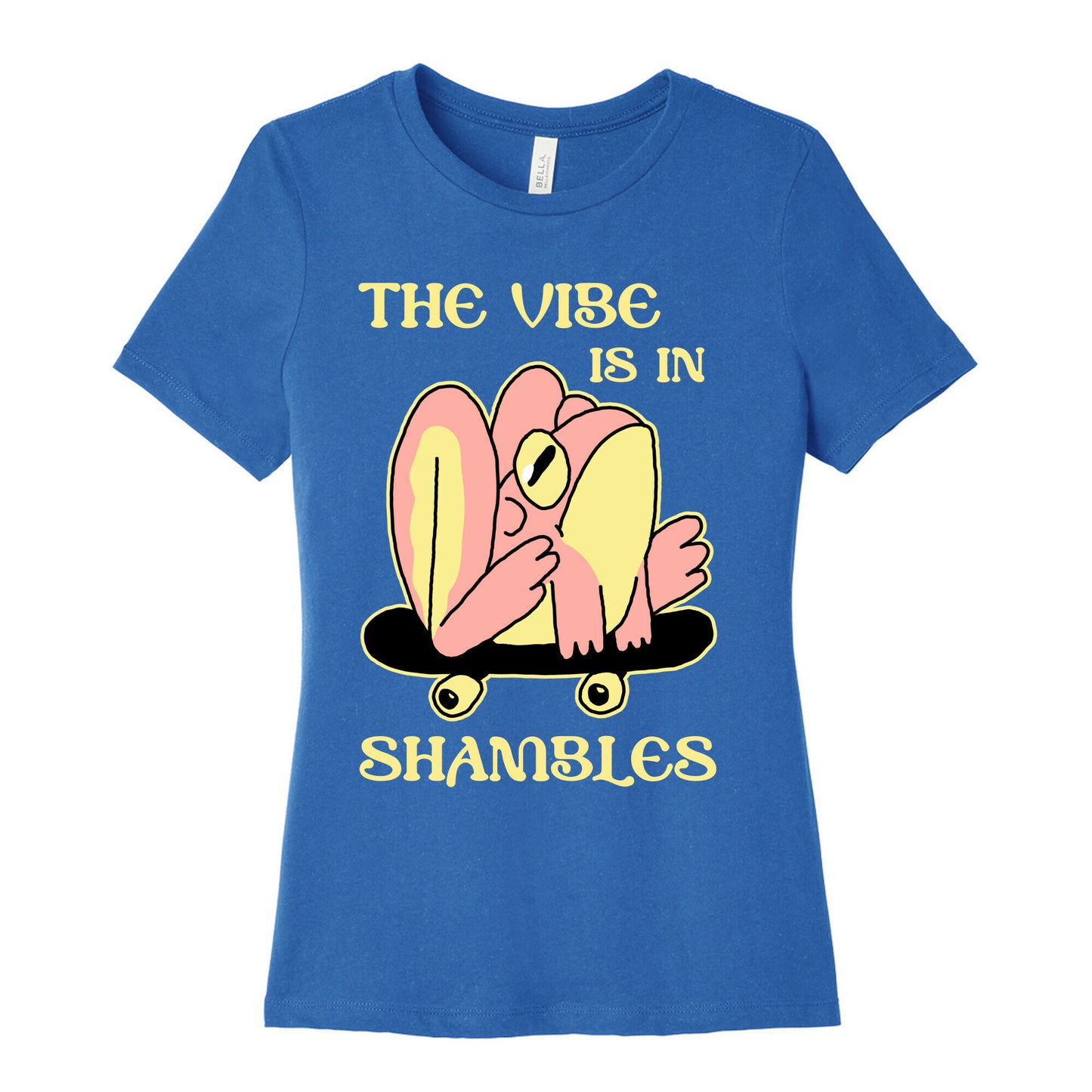 The Vibe Is In Shambles Women's Cotton Tee