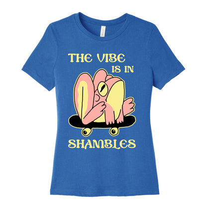 The Vibe Is In Shambles Women's Cotton Tee