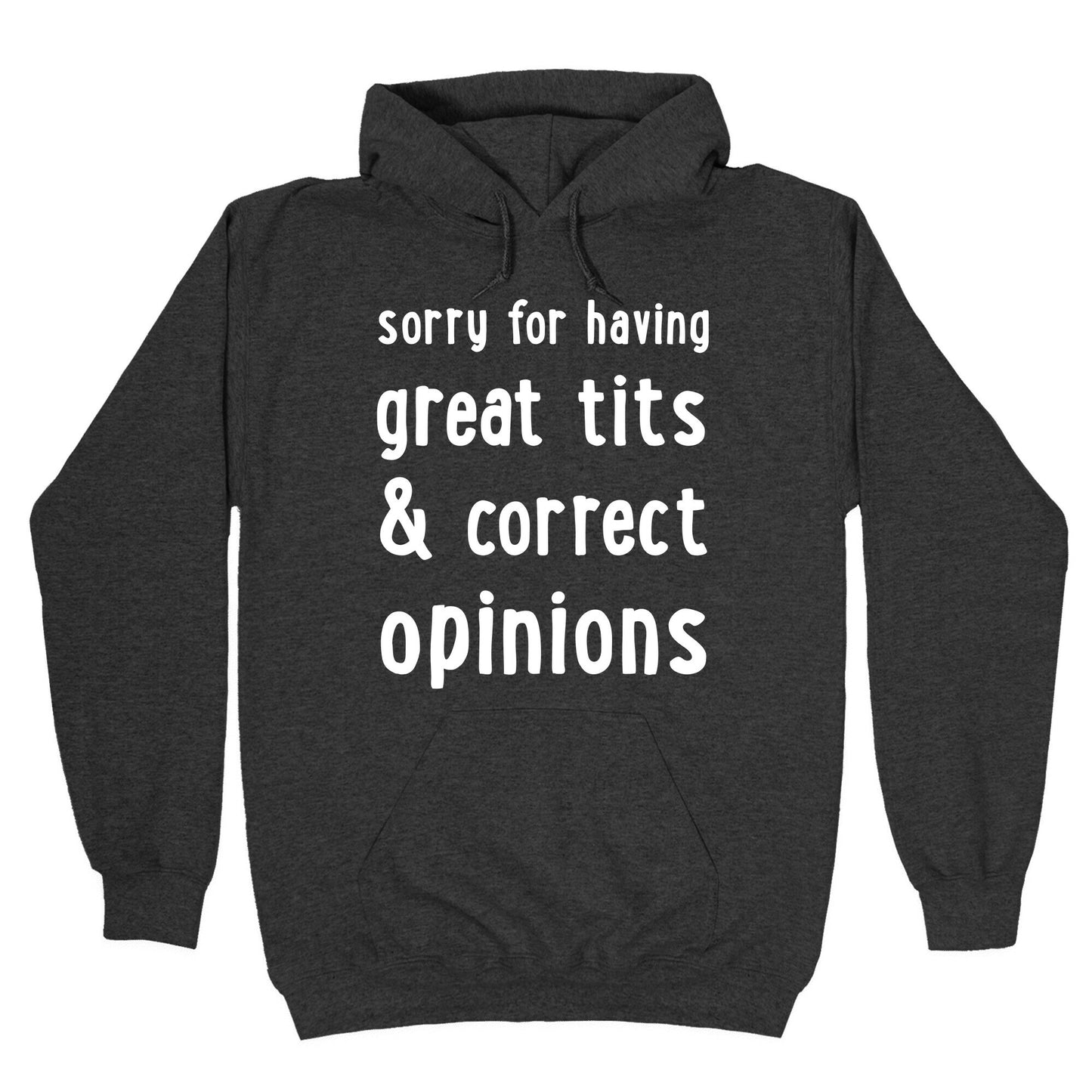 Sorry For Having Great Tits & Correct Opinions Hoodie