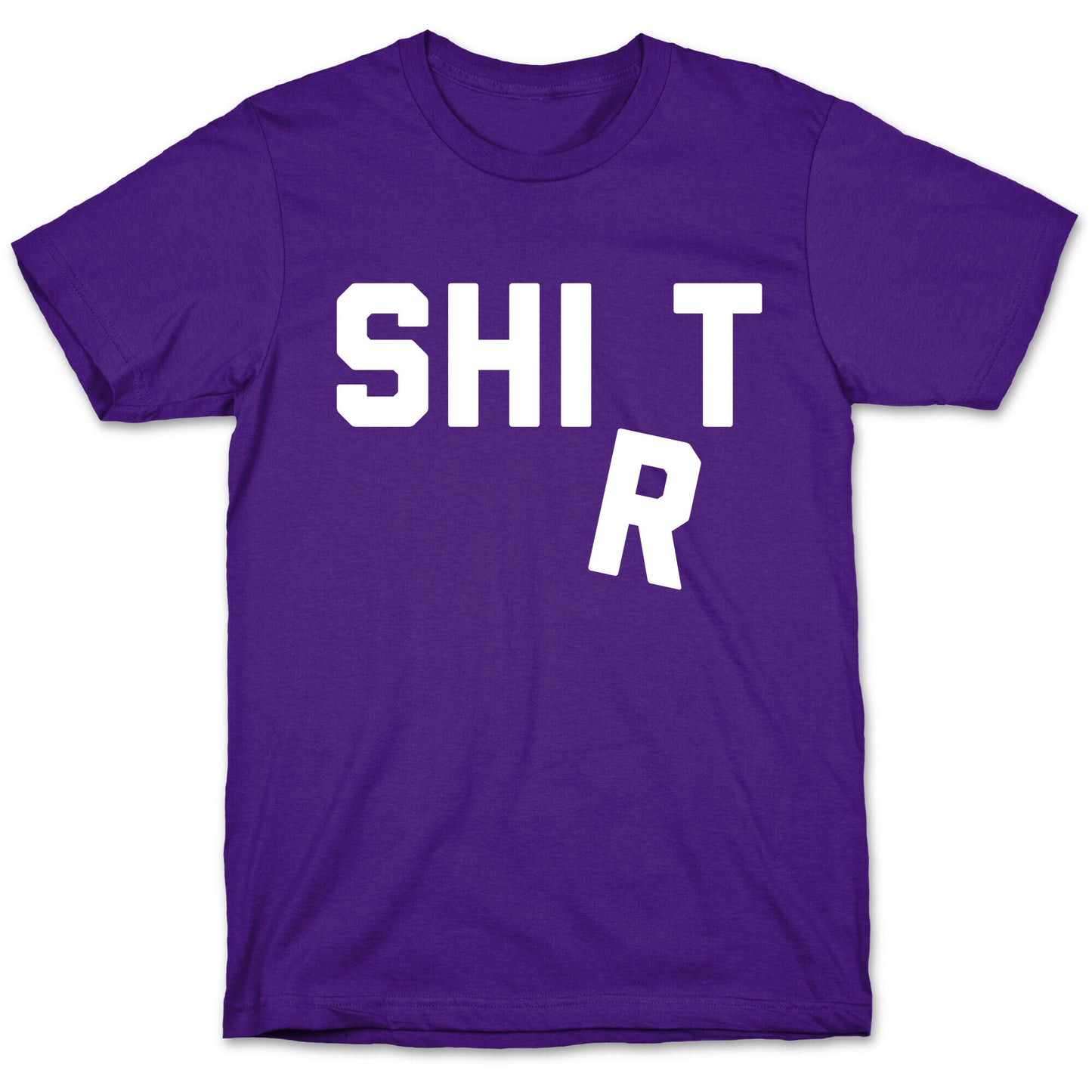Shirt (Shit) Falling Letter T-Shirt