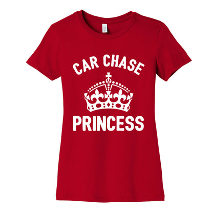 Car Chase Princess Women's Cotton Tee