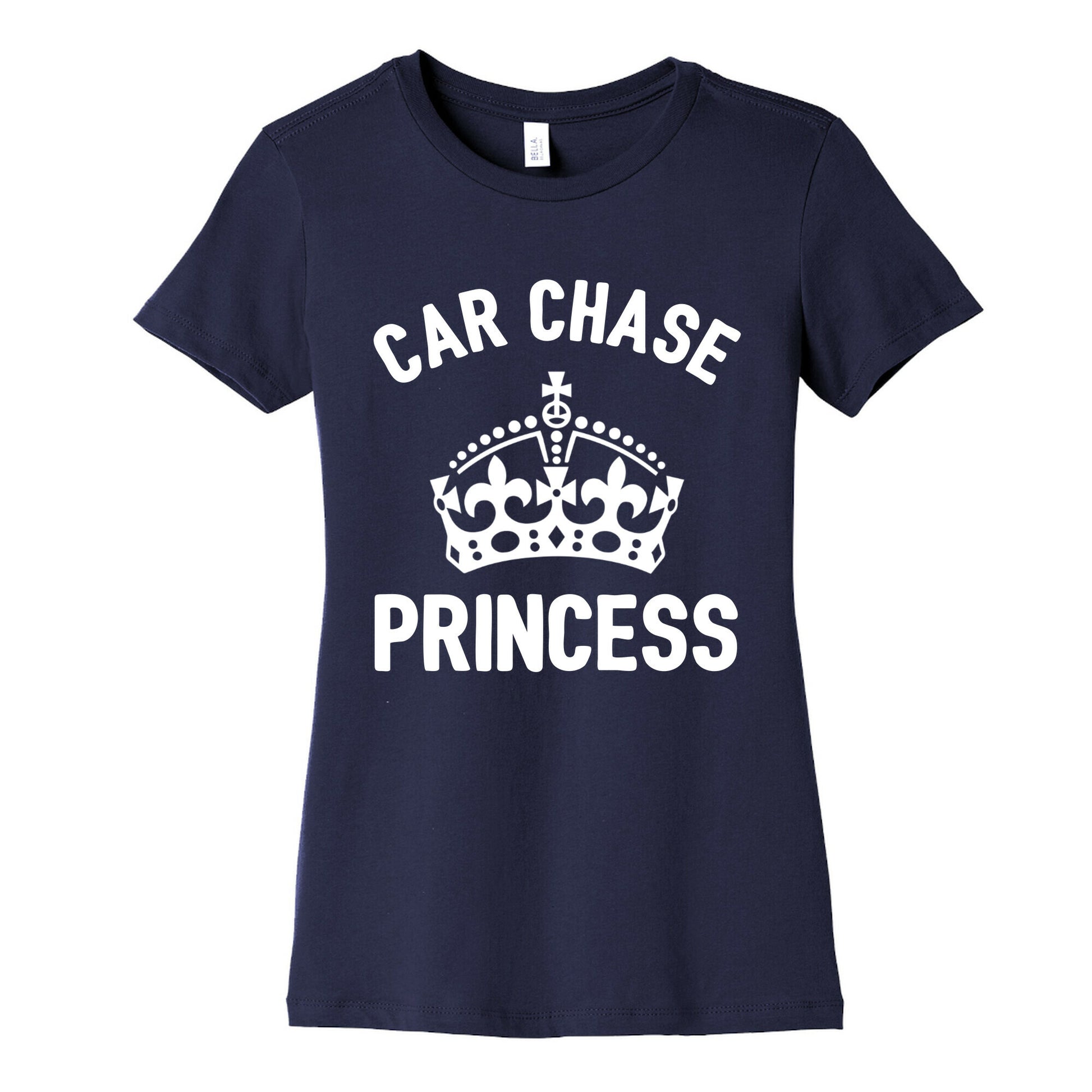 Car Chase Princess Women's Cotton Tee