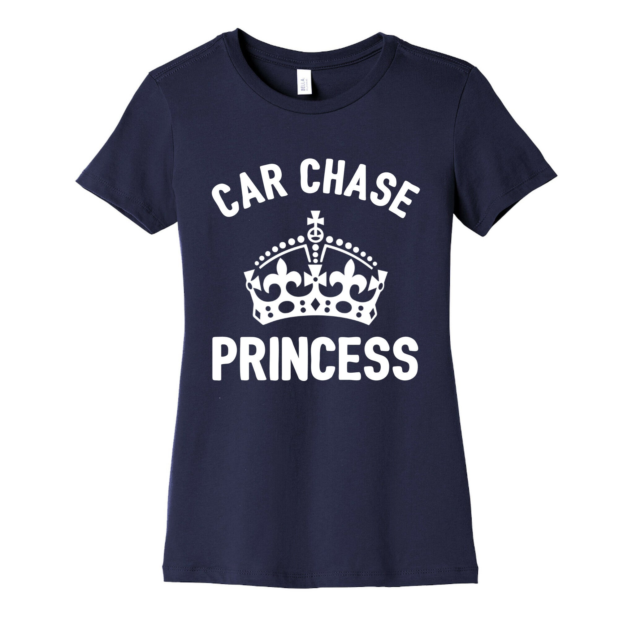 Car Chase Princess Women's Cotton Tee