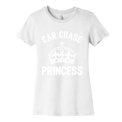 Car Chase Princess Women's Cotton Tee