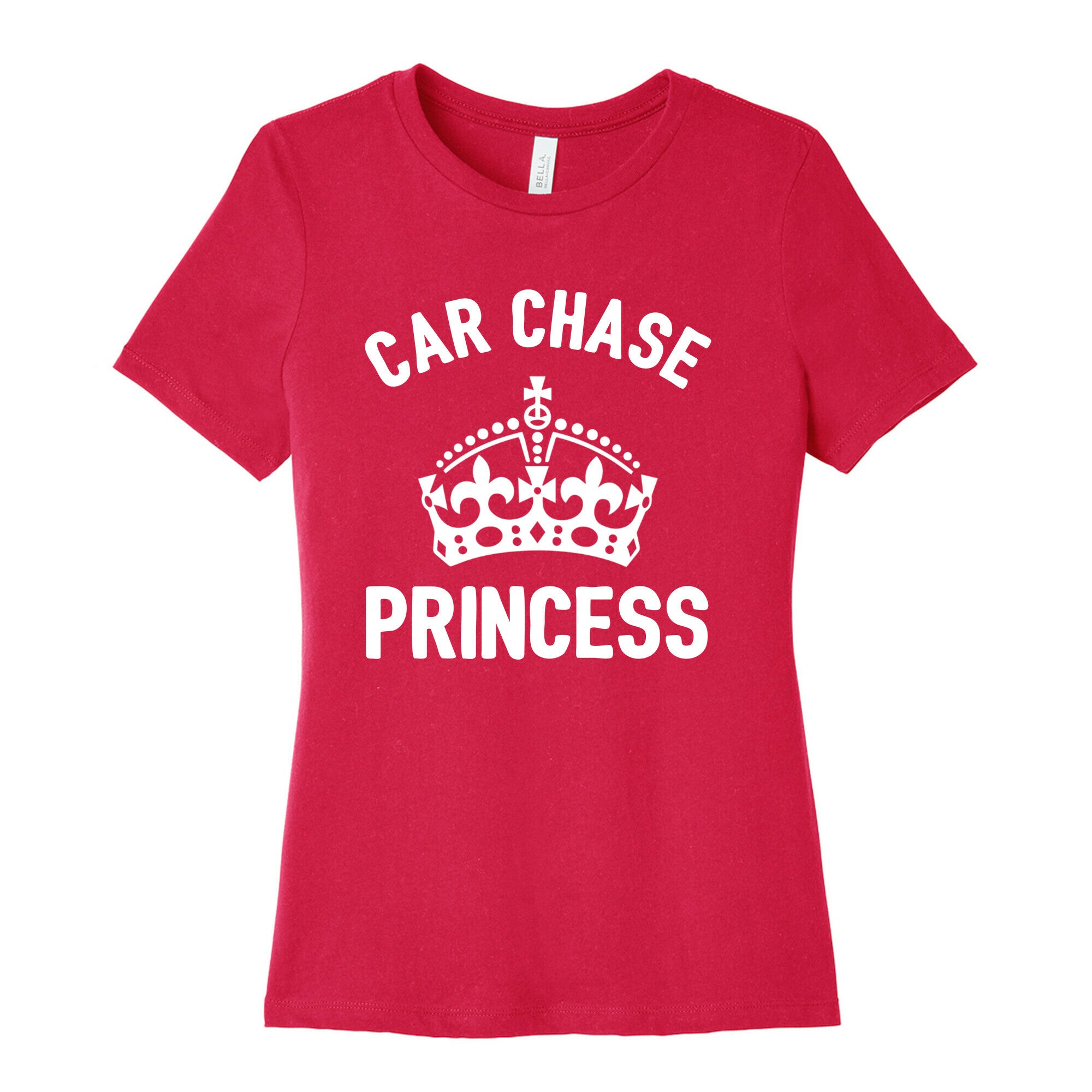 Car Chase Princess Women's Cotton Tee