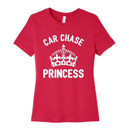 Car Chase Princess Women's Cotton Tee