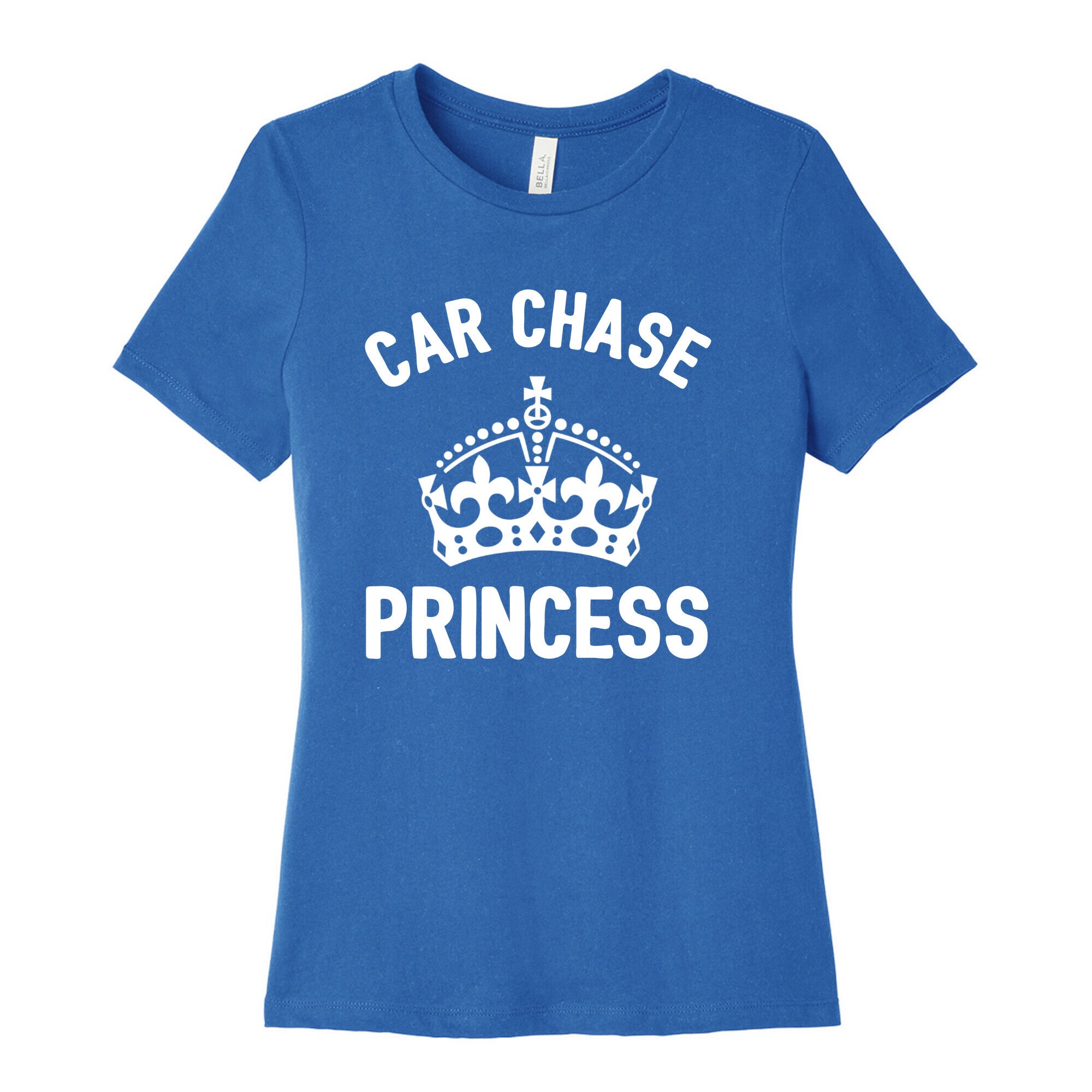 Car Chase Princess Women's Cotton Tee