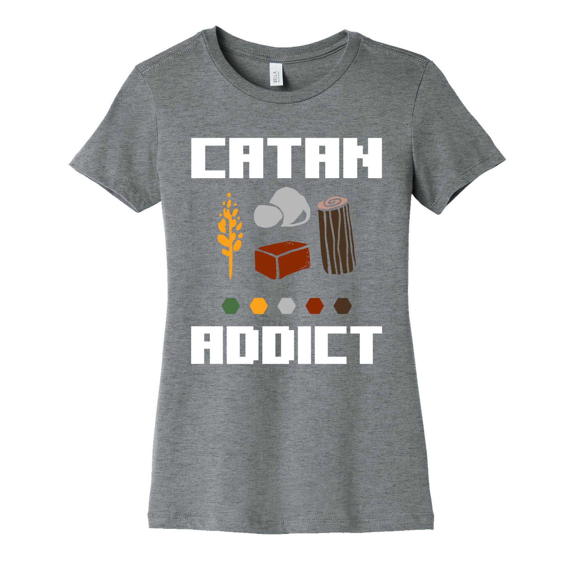 Catan Addict Women's Cotton Tee