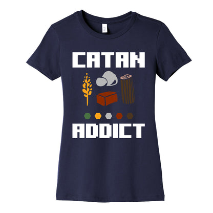 Catan Addict Women's Cotton Tee