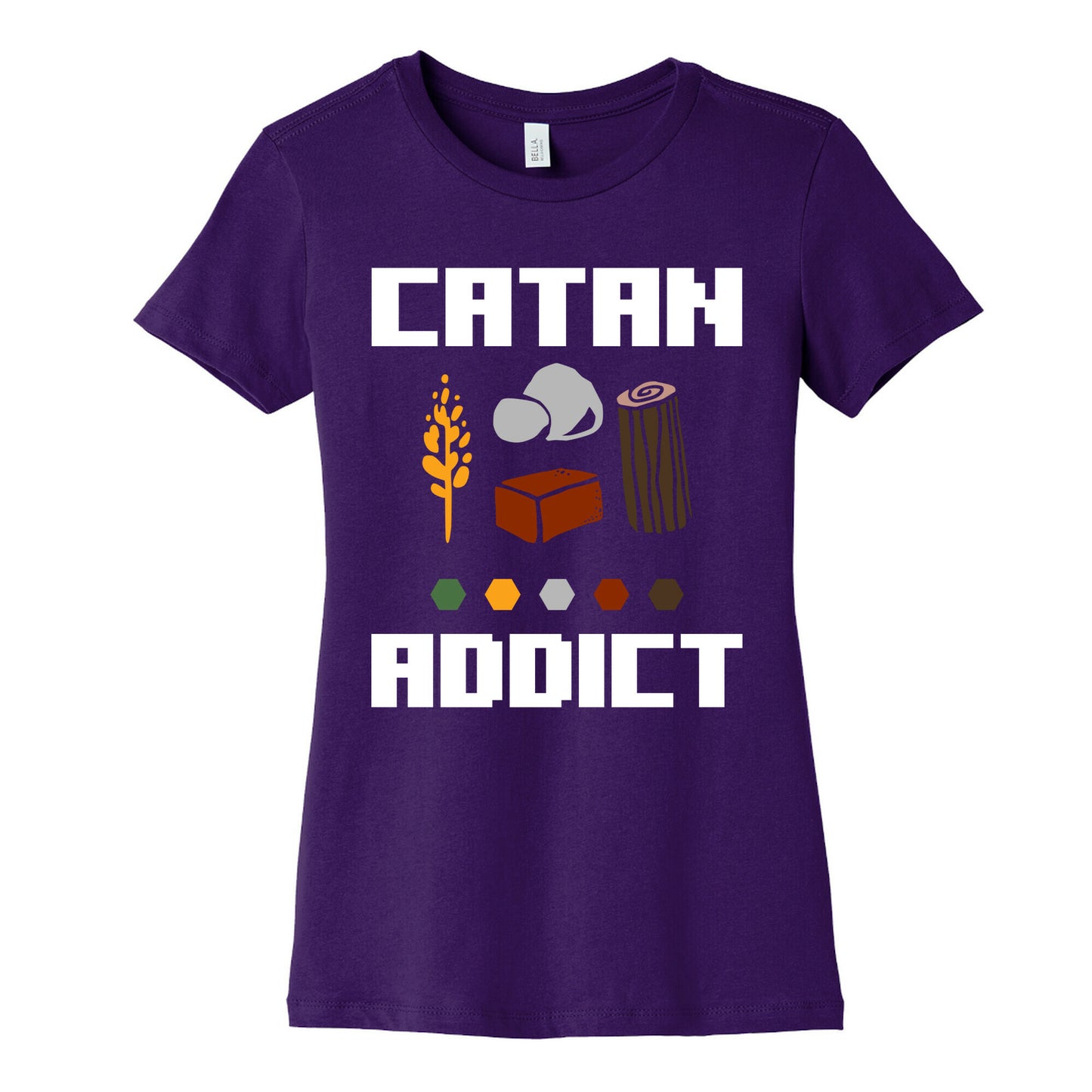 Catan Addict Women's Cotton Tee