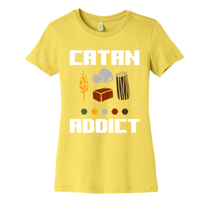 Catan Addict Women's Cotton Tee