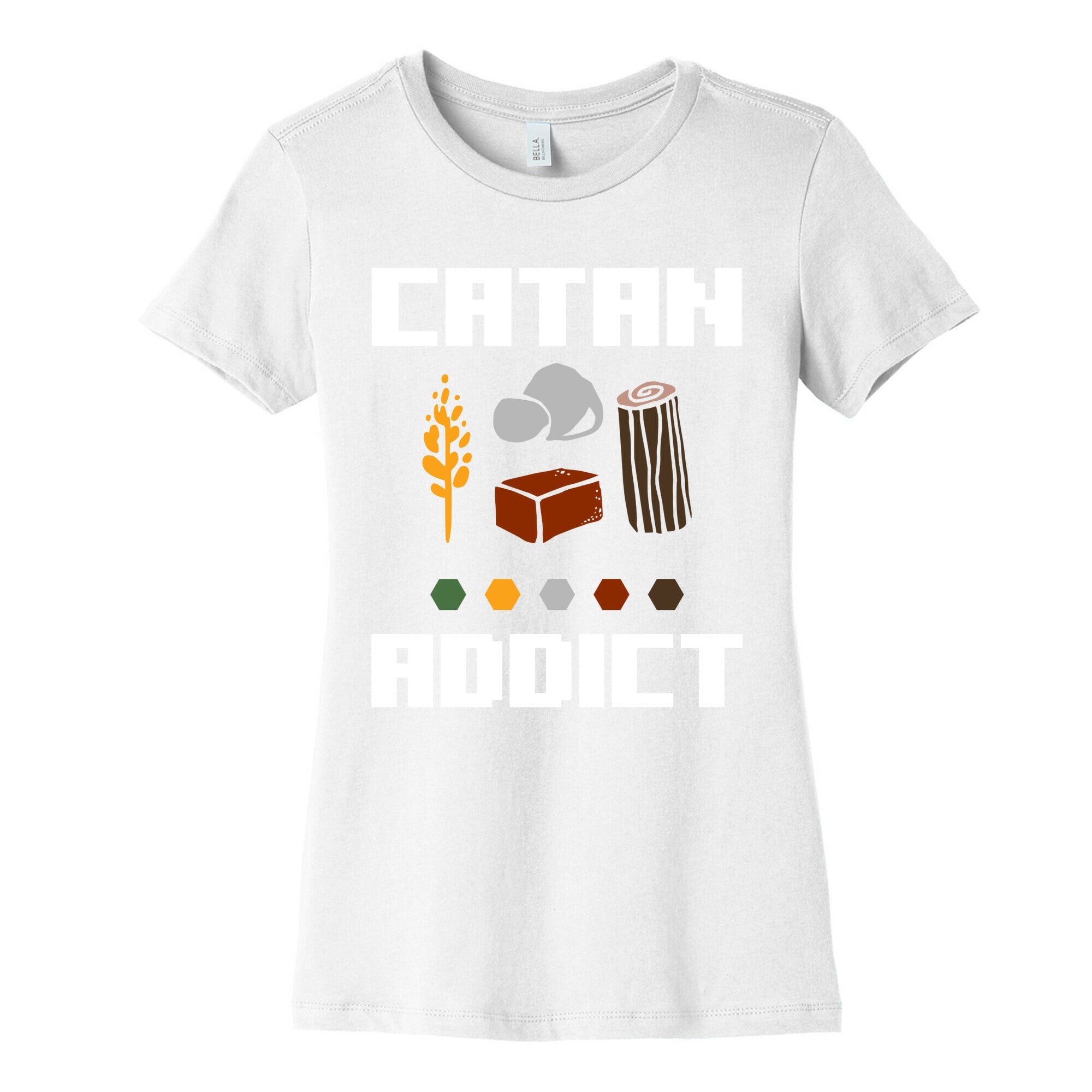 Catan Addict Women's Cotton Tee