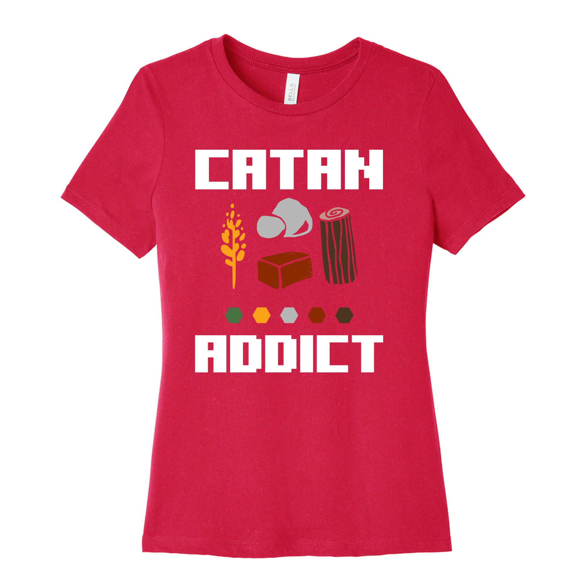 Catan Addict Women's Cotton Tee